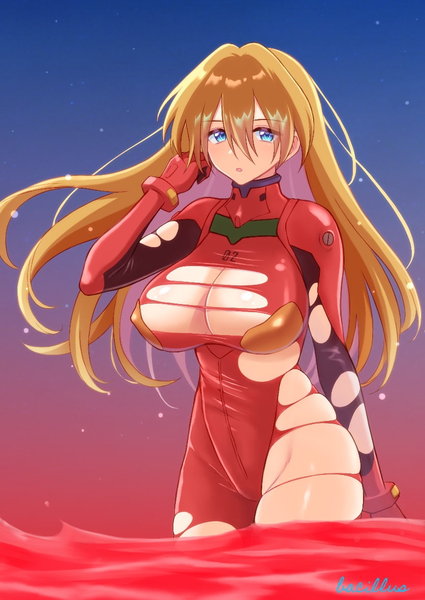 Souryuu Asuka Langley (Neon Genesis Evangelion) Rule 34 Image