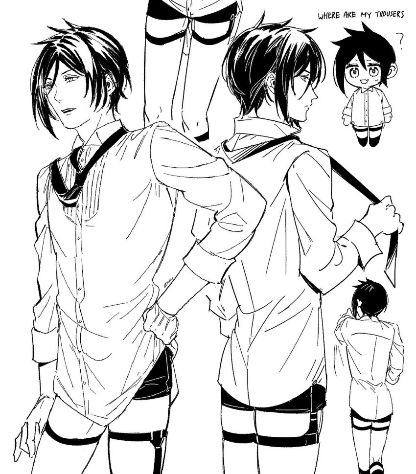 Sebastian Michaelis (Kuroshitsuji) Rule 34 Image