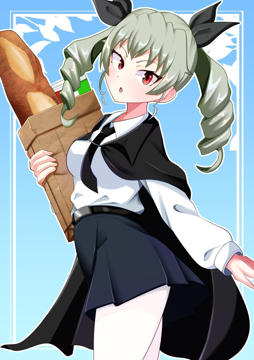 Anchovy (Girls Und Panzer) Rule 34 Image