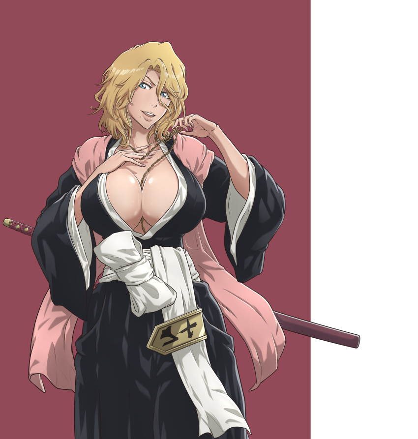 Matsumoto Rangiku (Bleach) Rule 34 Image