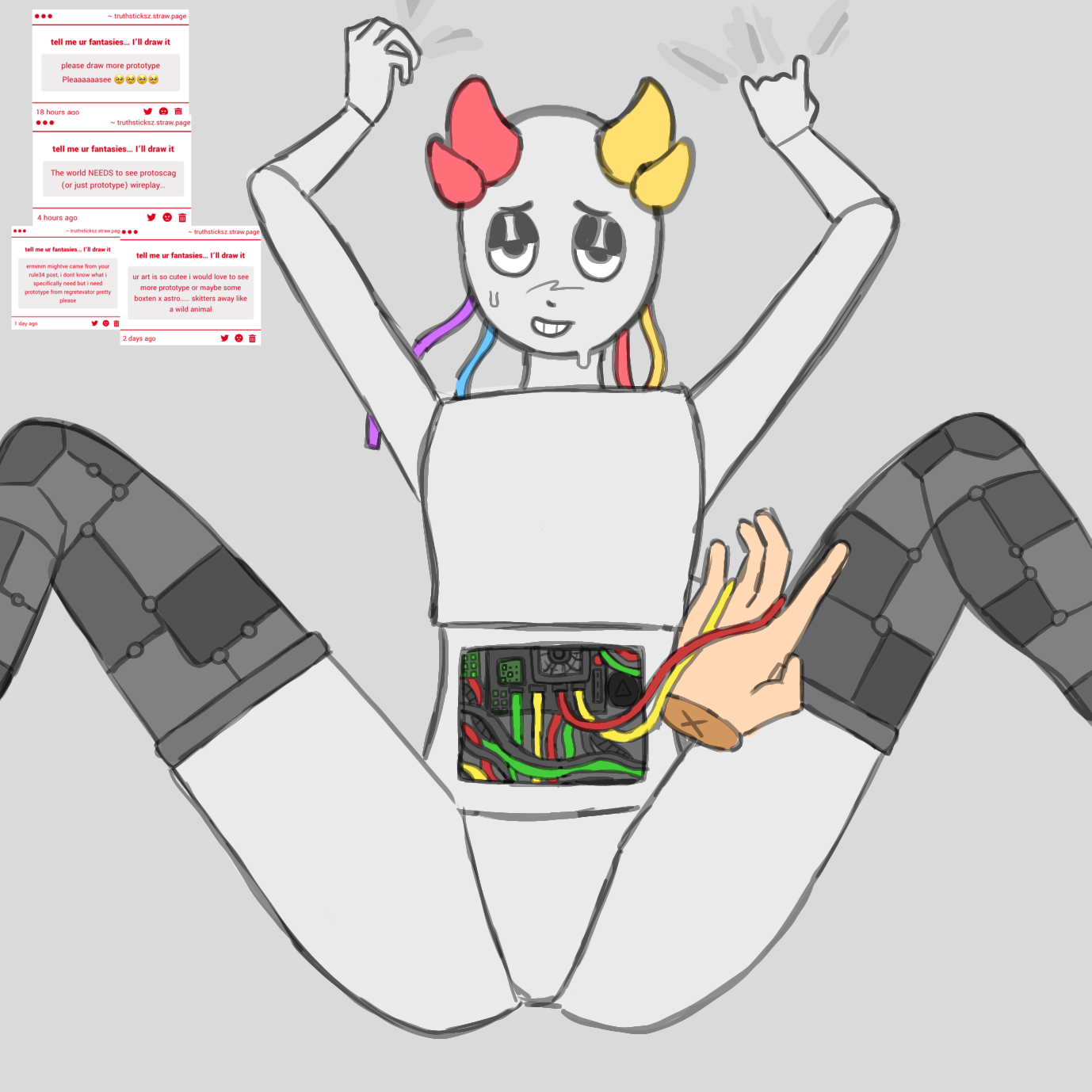 Prototype (Regretevator) Rule 34 Image
