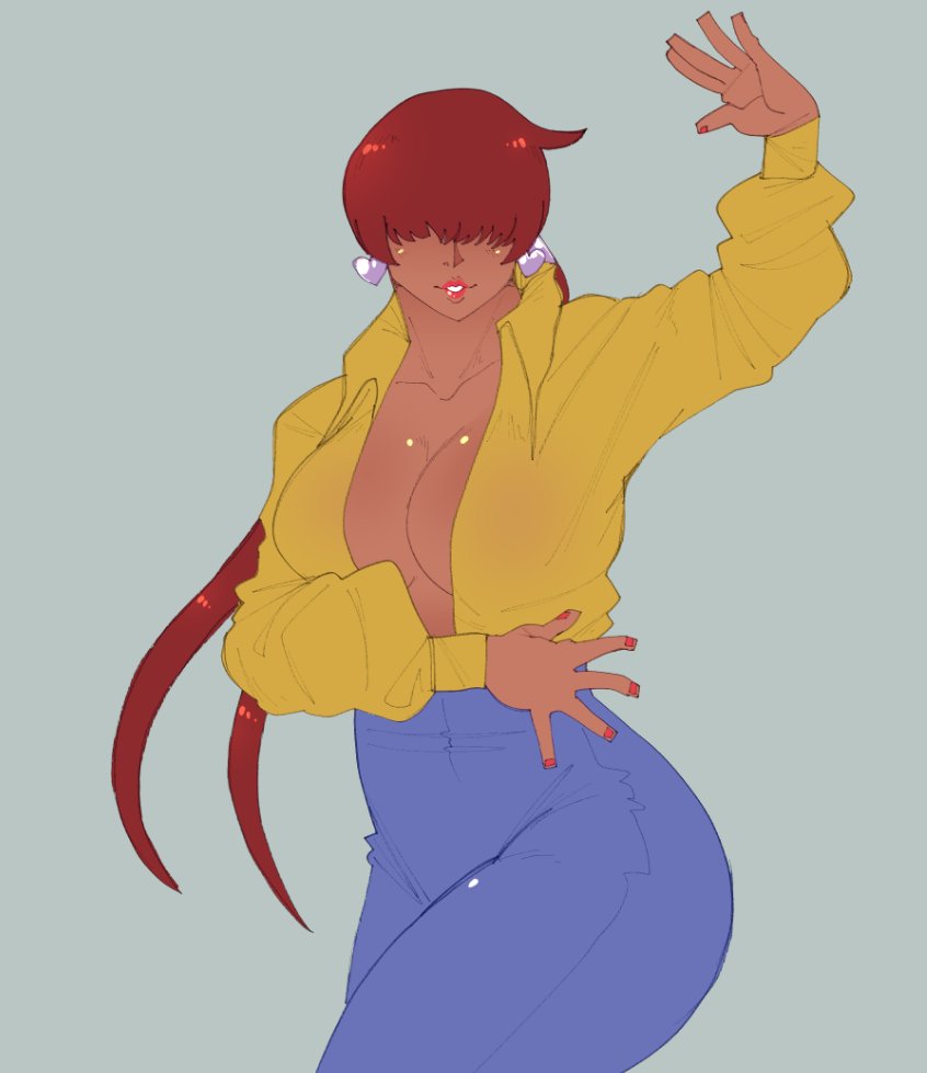 Shermie (Kof) Rule 34 Image