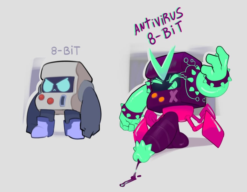 8-Bit (Brawl Stars) Rule 34 Image