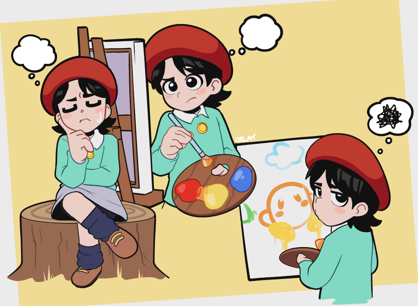 Adeleine (Kirby (Series)) Rule 34 Image