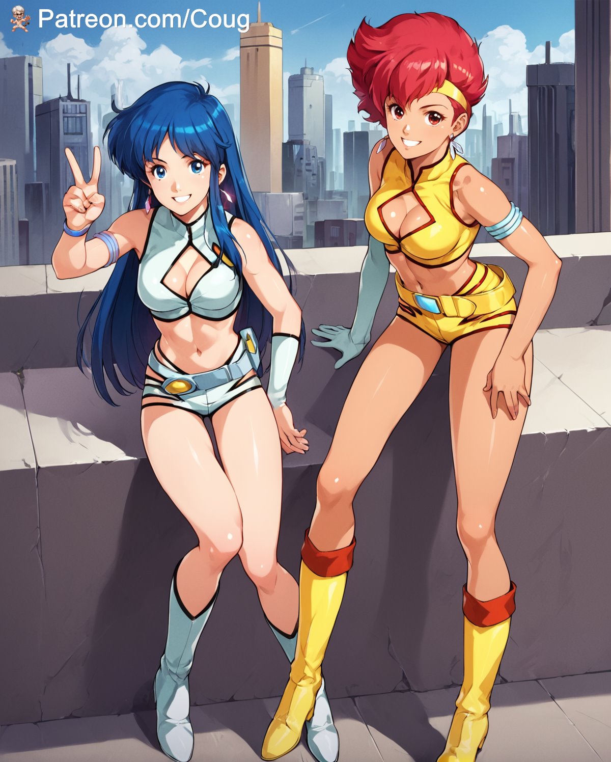 Kei (Dirty Pair) Rule 34 Image