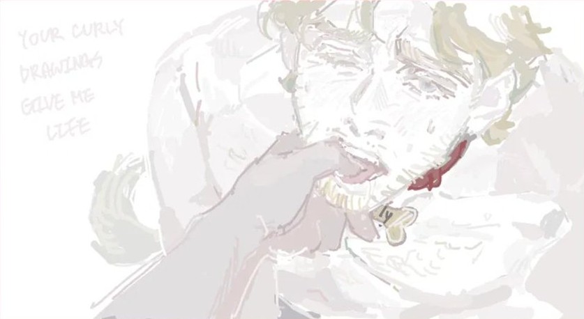 Curly (Mouthwashing) Rule 34 Image