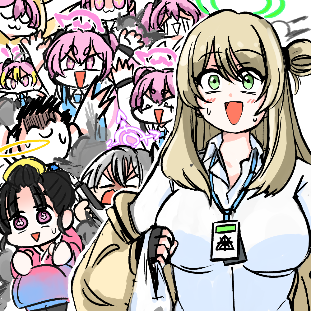 Doodle Sensei (Blue Archive) Rule 34 Image