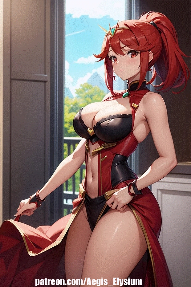 Pyra (Xenoblade) Rule 34 Image