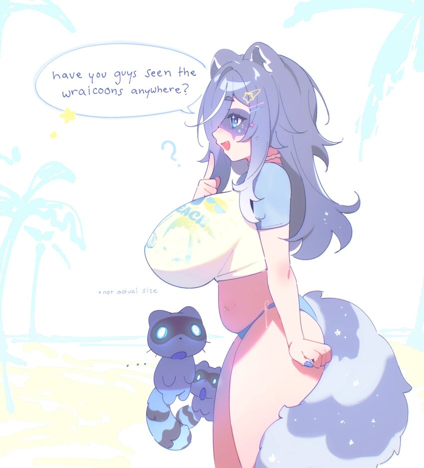 Snuffy (Swimsuit) (Vtuber) Rule 34 Image