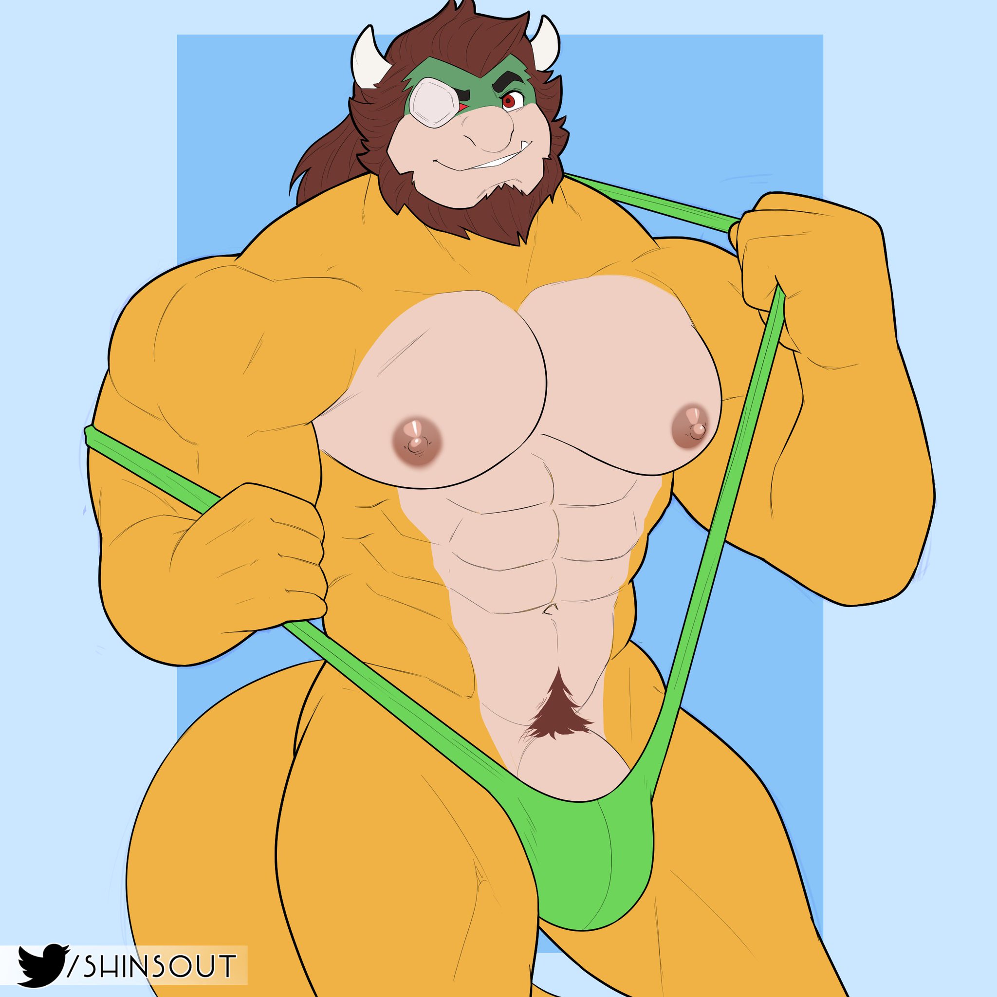 Almost Naked Rule 34 Image