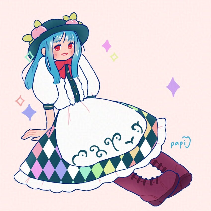 Hinanawi Tenshi (Touhou) Rule 34 Image