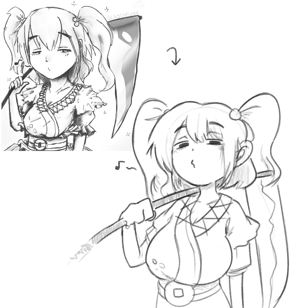 Onozuka Komachi (Touhou) Rule 34 Image