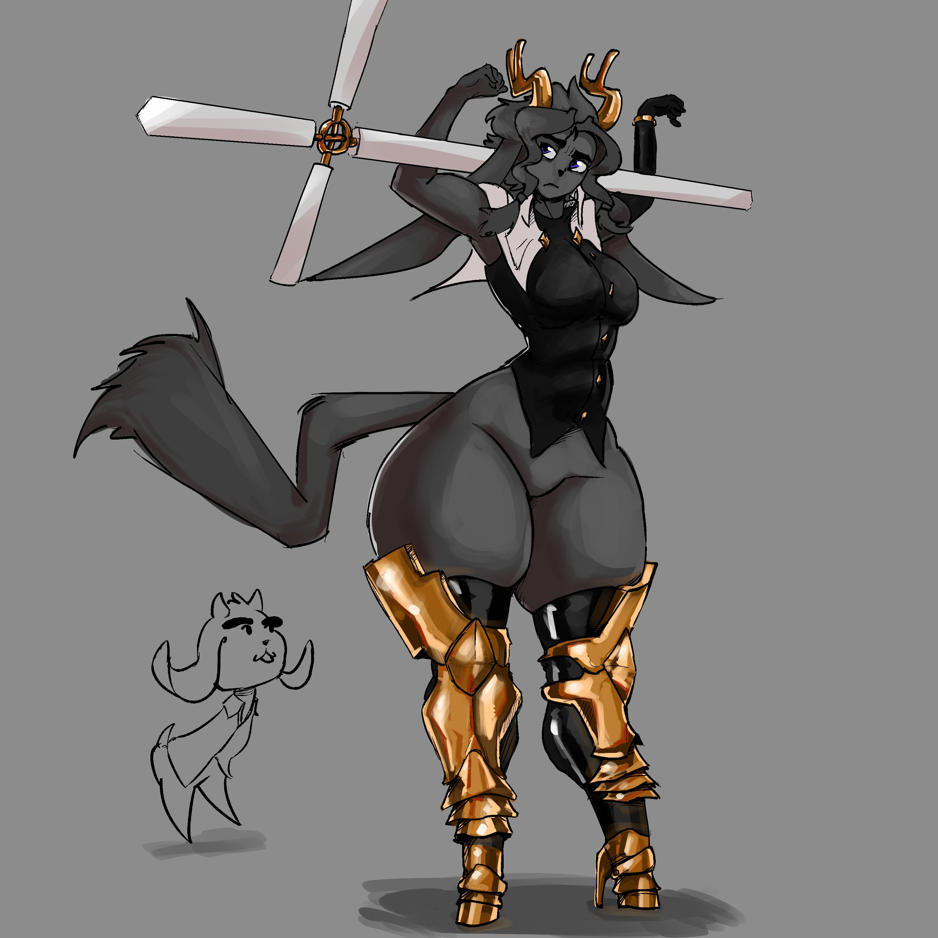 Butler (Pseudoregalia) Rule 34 Image