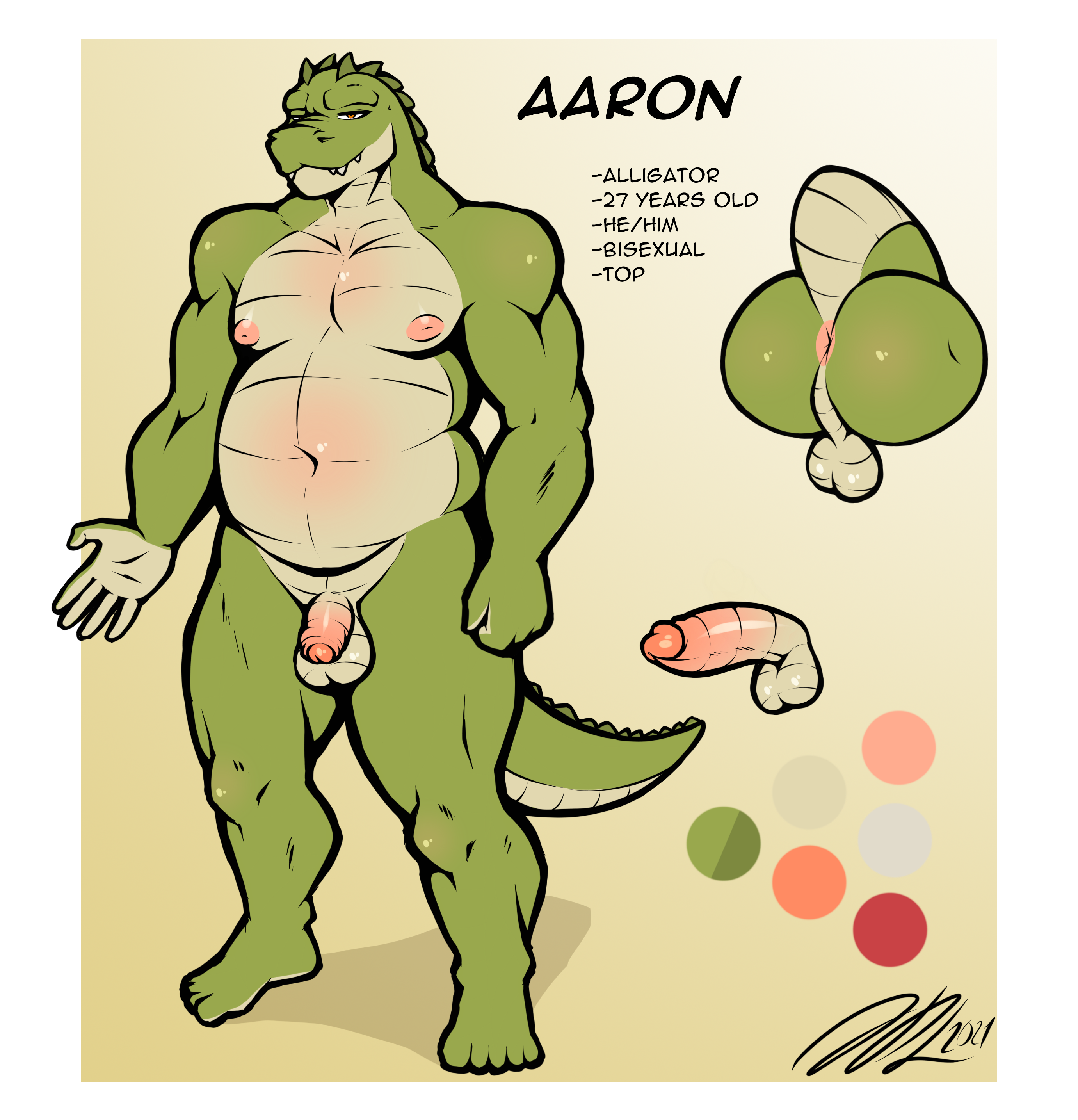 Aaron (Fiercedeitylynx) Rule 34 Image