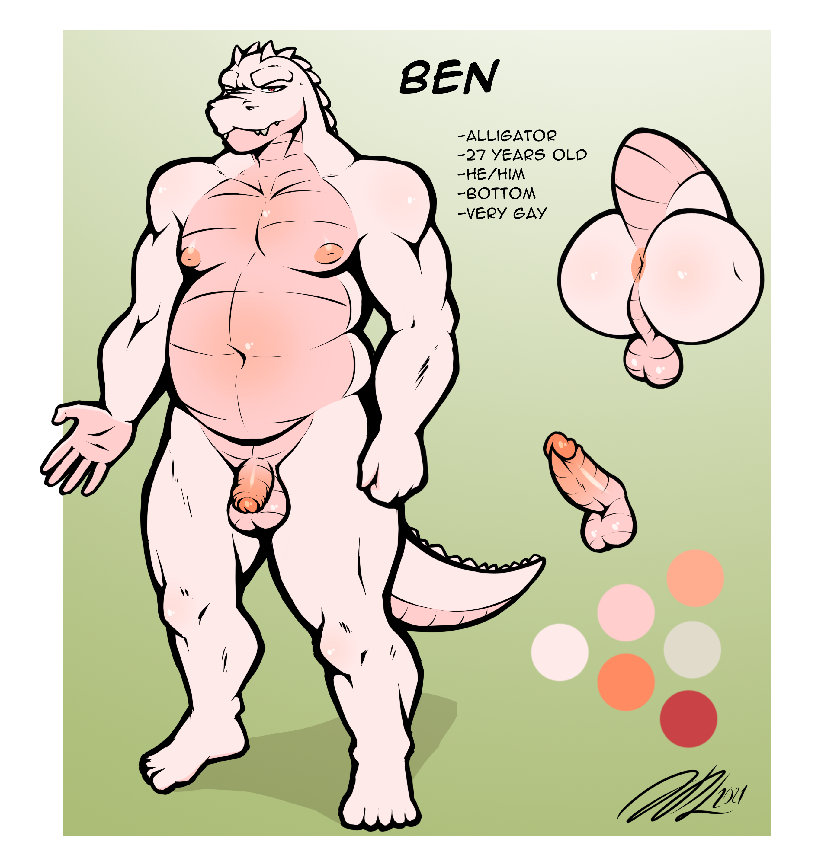Ben (Fiercedeitylynx) Rule 34 Image