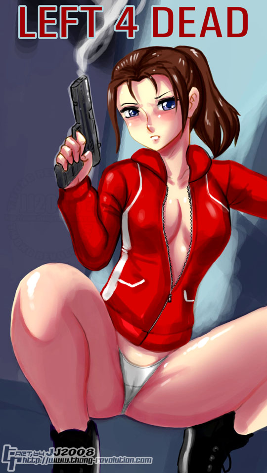 Zoey (Left 4 Dead) Rule 34 Image