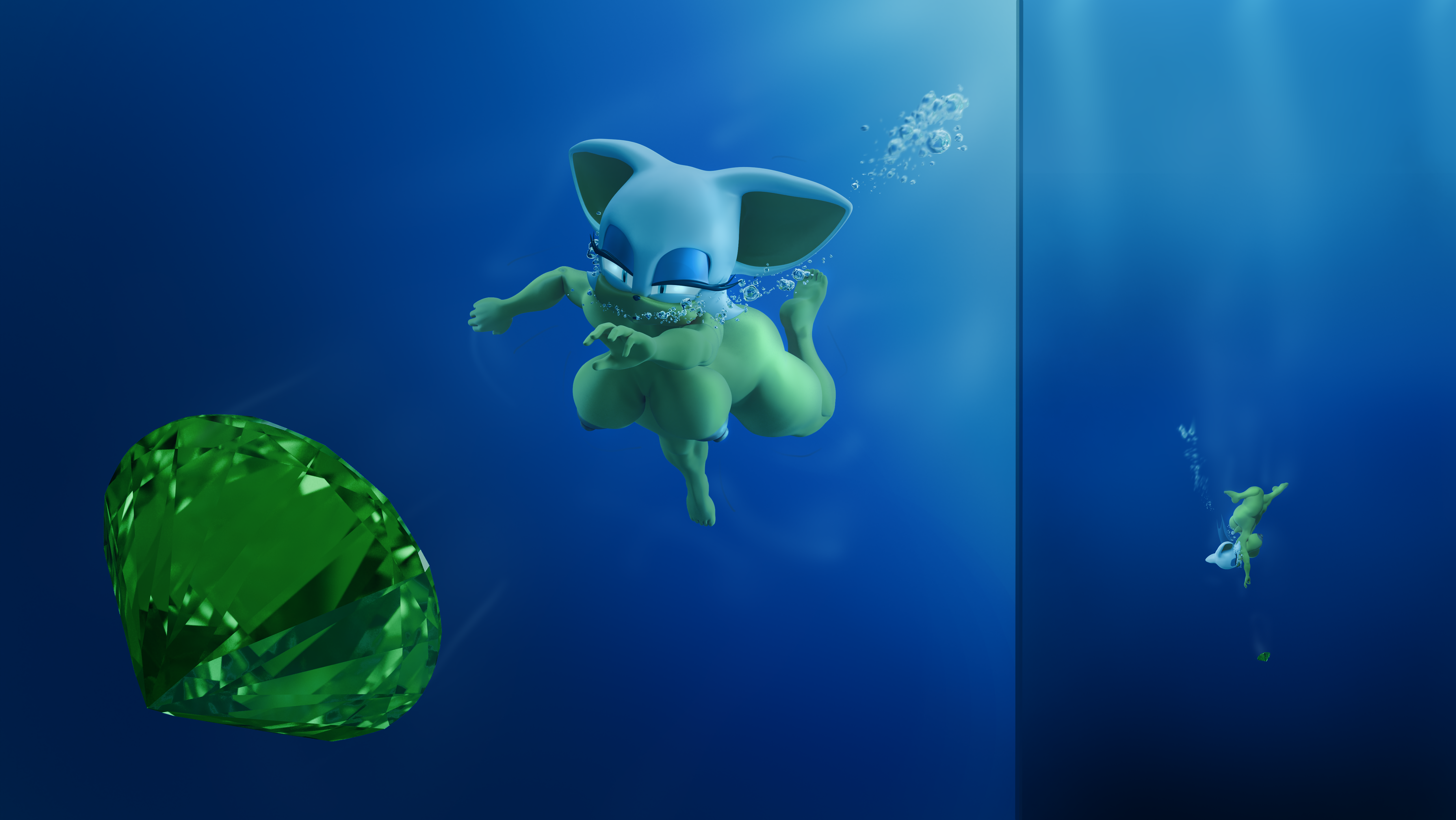 Rouge The Bat (Sega) Rule 34 Image