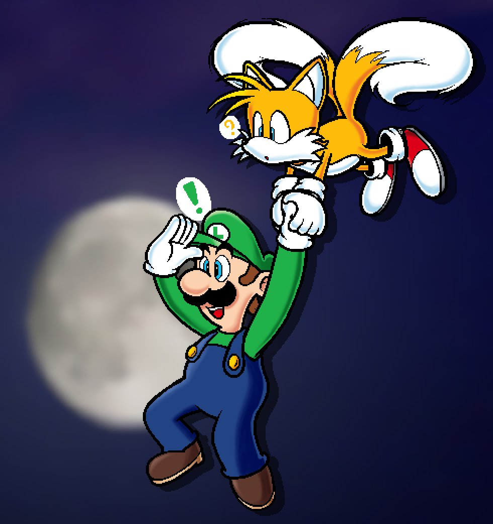 Luigi (Mario (Series)) Rule 34 Image
