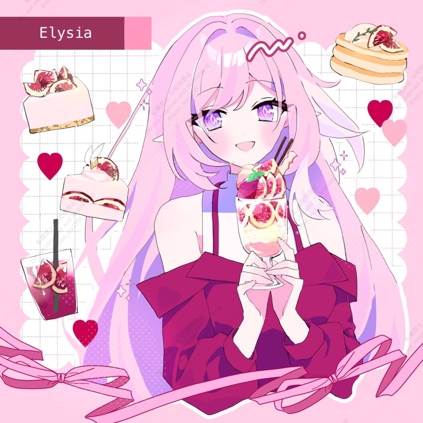 Elysia (Herrscher Of Human: Ego) (Honkai Impact) Rule 34 Image