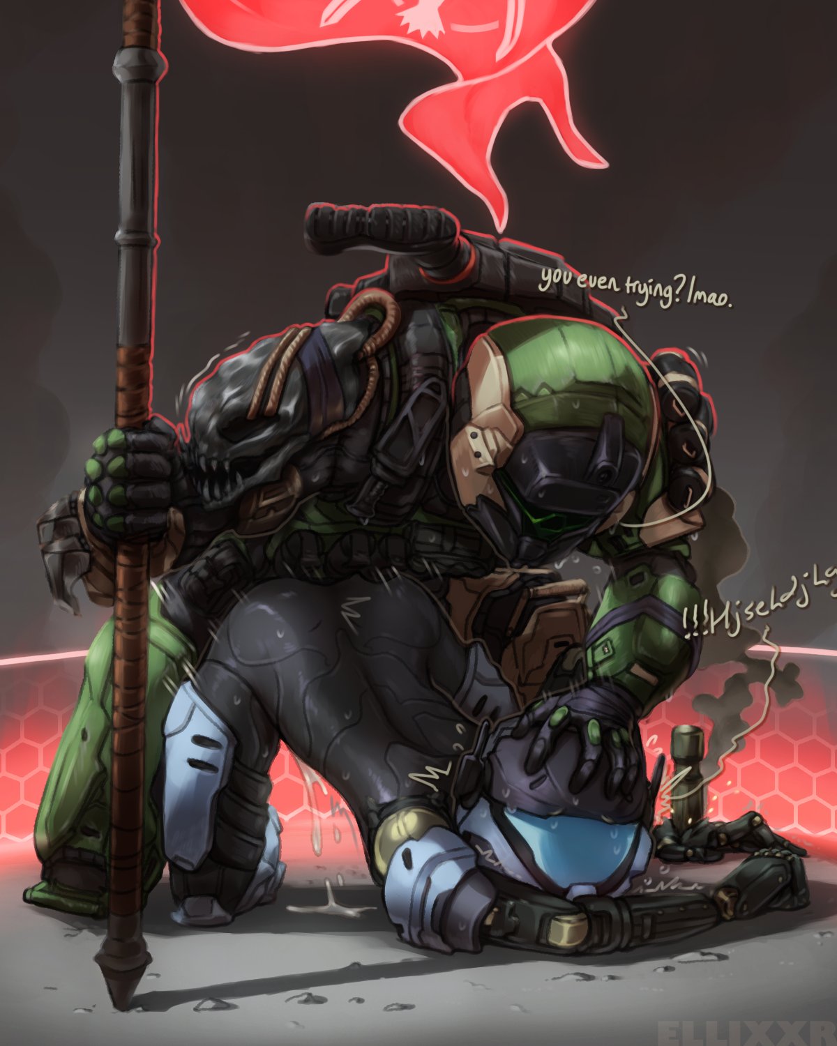 Kat-B320 (Halo Reach) Rule 34 Image