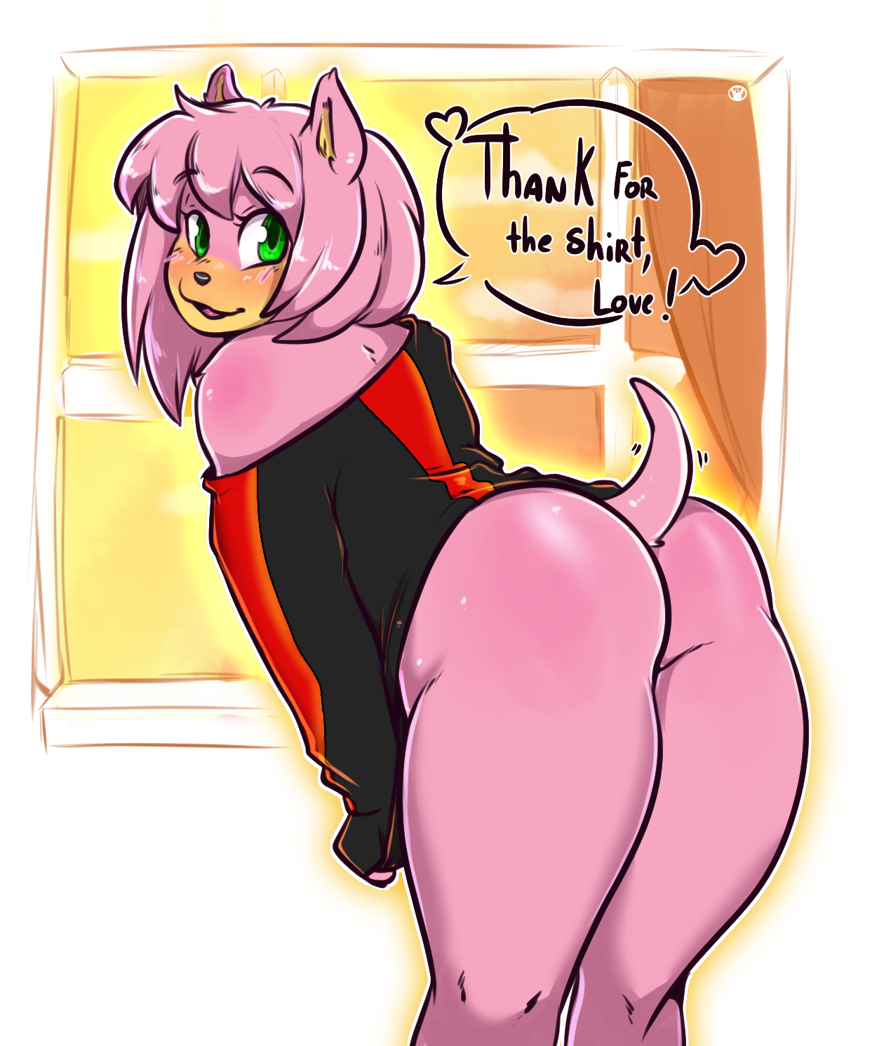 Amy Rose (Sega) Rule 34 Image
