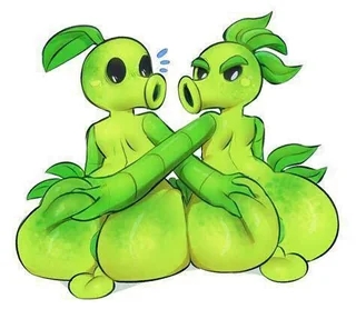 Peashooter (Pvz) Rule 34 Image