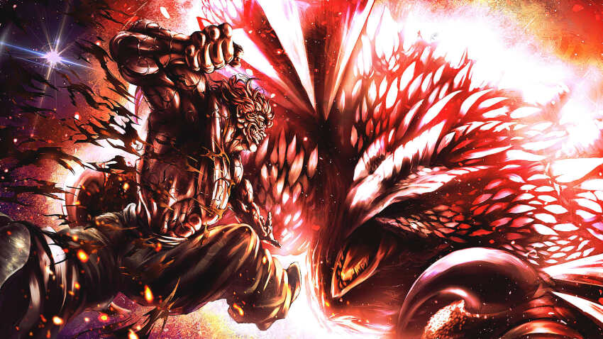 Valstrax (Grappler Baki) Rule 34 Image