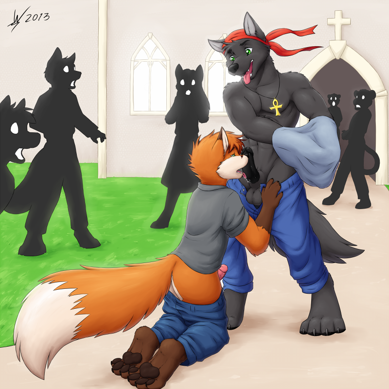 Lupine Assassin (Frankfoxx) Rule 34 Image