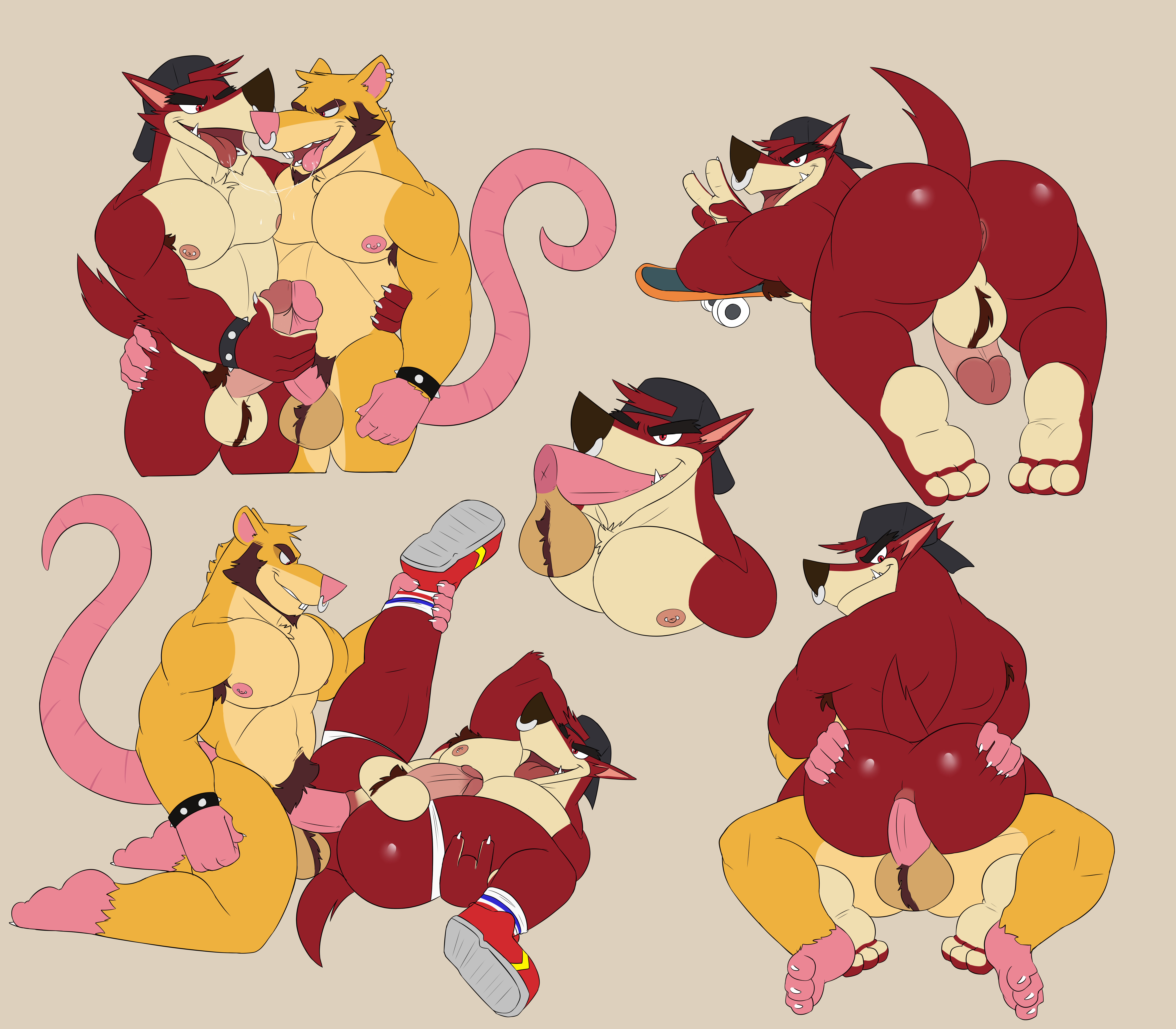 Decker (Go! Go! Hypergrind) Rule 34 Image