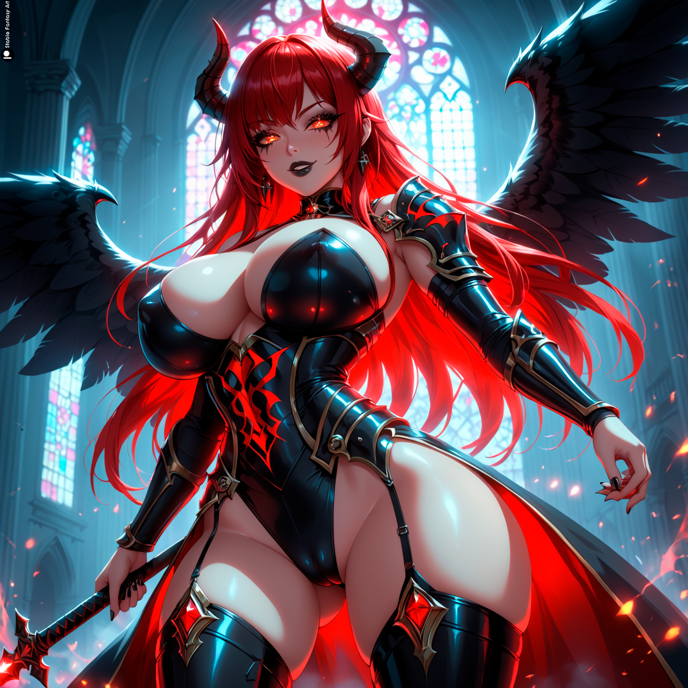 Morrigan (Stblfantasy) Rule 34 Image