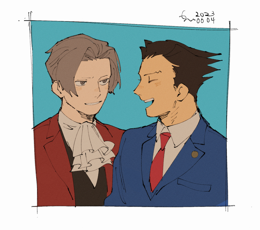 Miles Edgeworth (Ace Attorney) Rule 34 Image