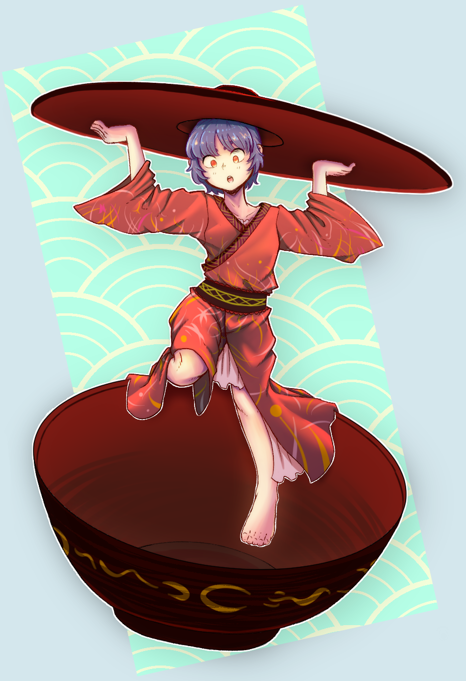 Sukuna Shinmyoumaru (Touhou) Rule 34 Image
