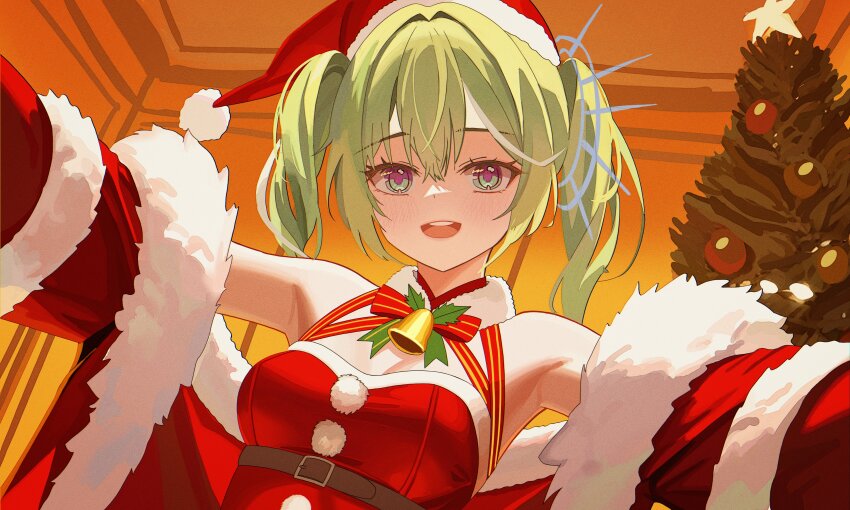Yuzuha Riko (Christmas) Rule 34 Image