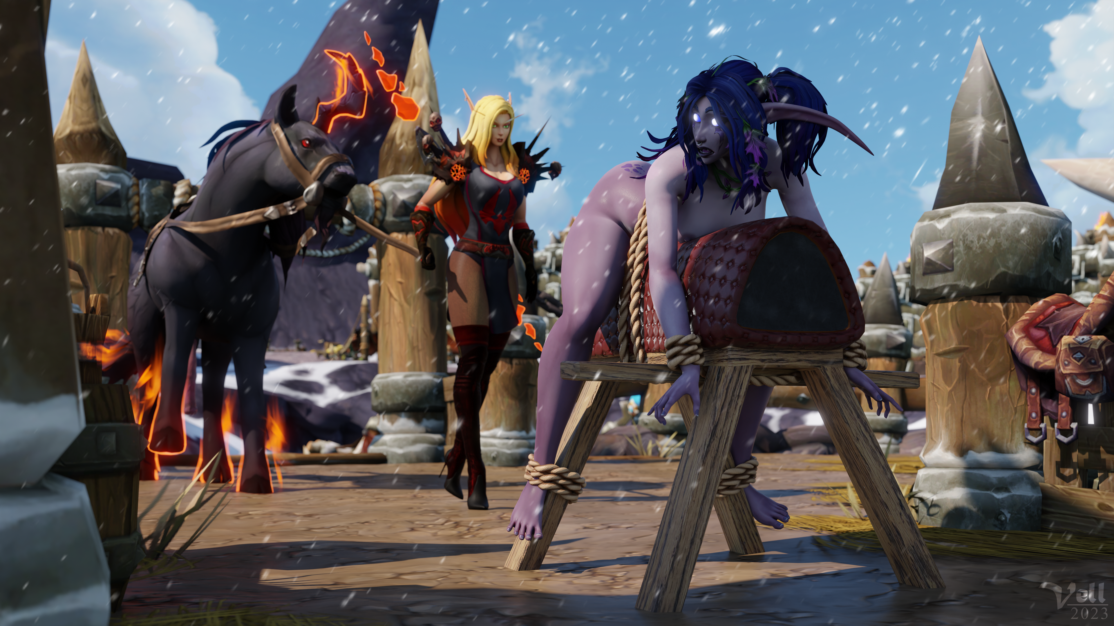 Blood Elf (Blizzard Entertainment) Rule 34 Image