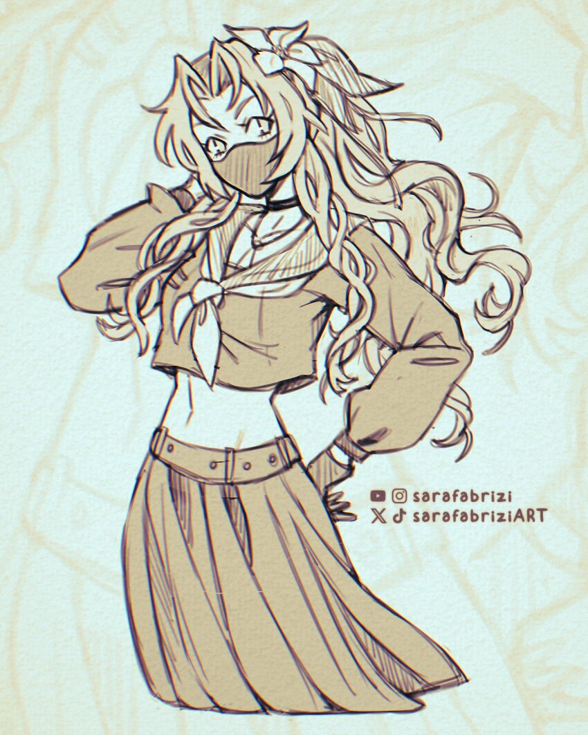 Aerith Gainsborough (Midgard Seventh High School) Rule 34 Image
