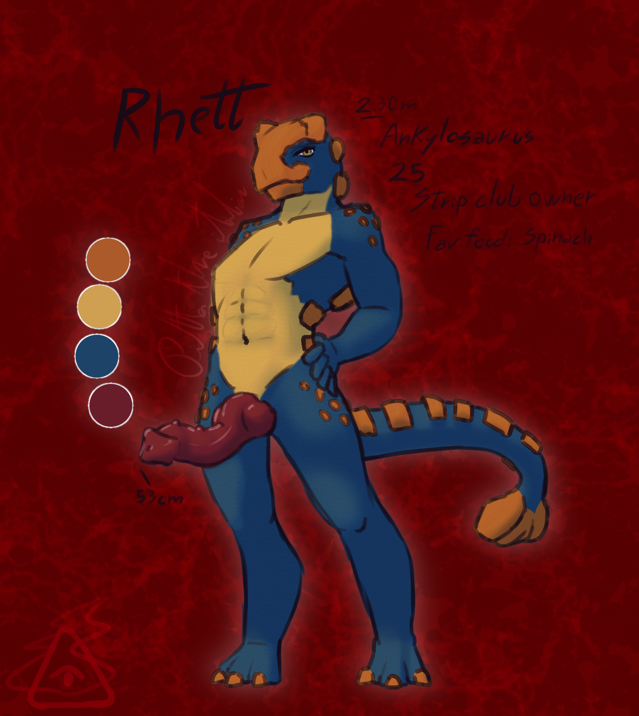 Rhett (Cinnamon) Rule 34 Image