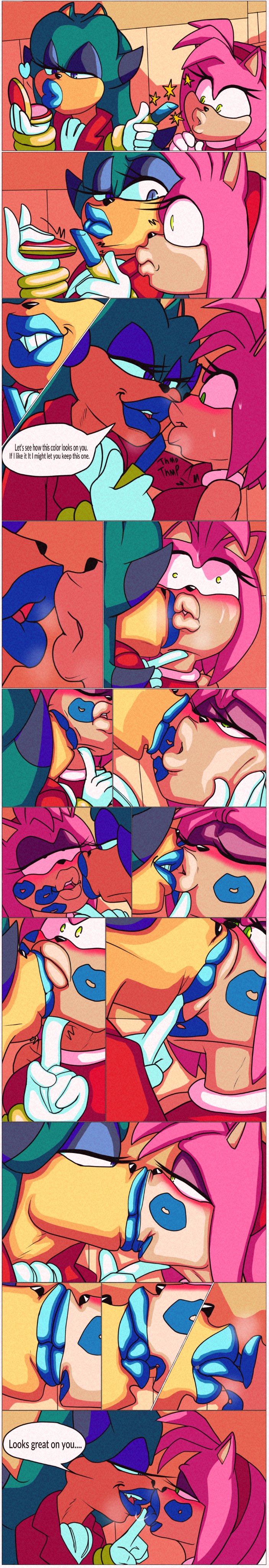 Amy Rose (Archie Comics) Rule 34 Image