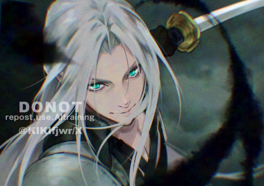 Sephiroth (Final Fantasy) Rule 34 Image