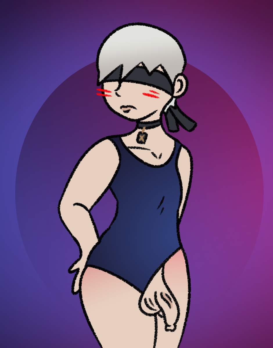Yorha 9s (Nier: Automata) Rule 34 Image