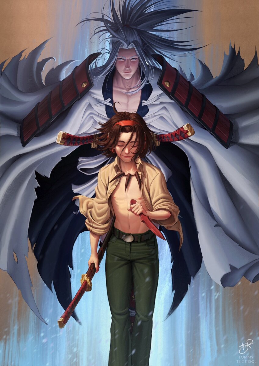 Asakura Yoh (Amidamaru) Rule 34 Image