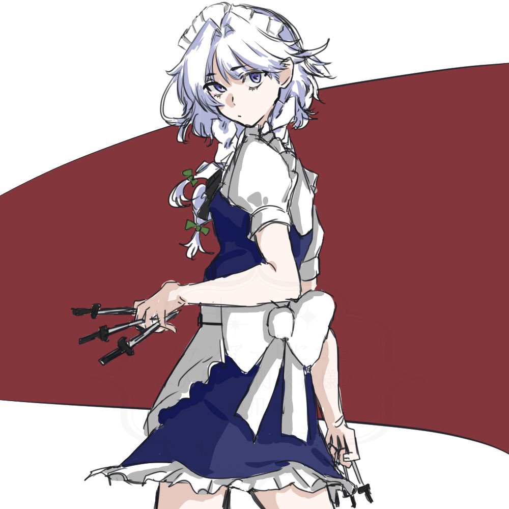 Izayoi Sakuya (Touhou) Rule 34 Image