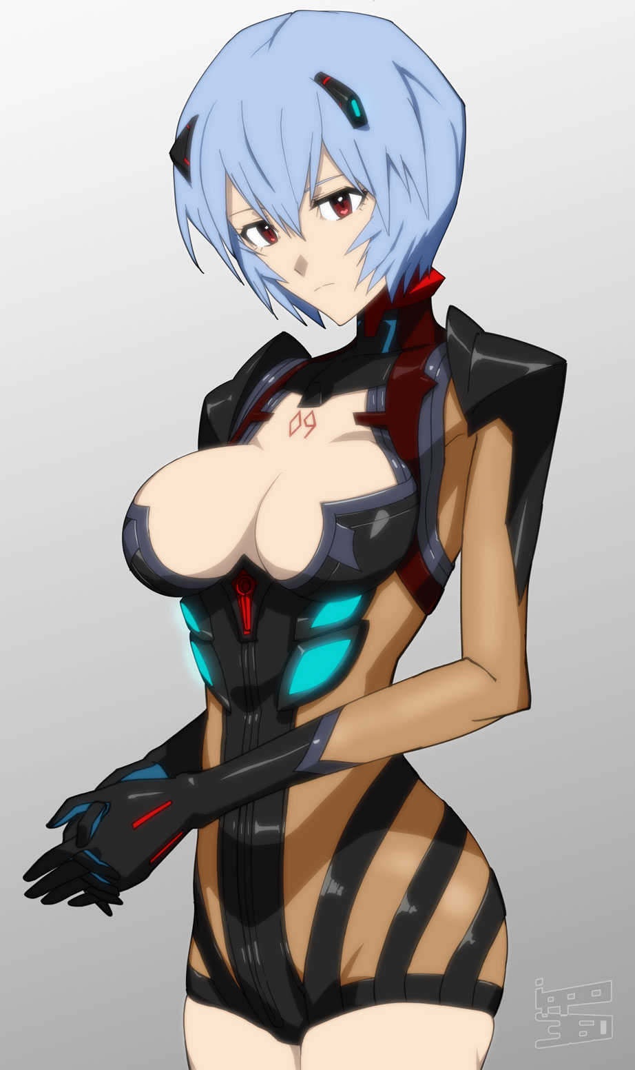Ayanami Rei (Neon Genesis Evangelion) Rule 34 Image