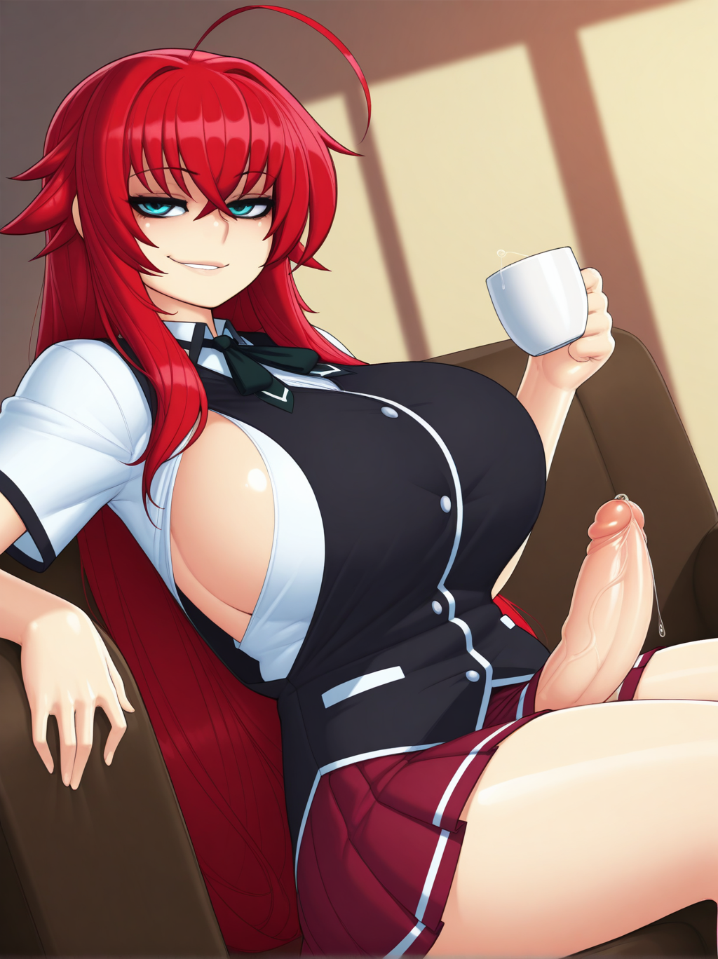 Rias Gremory (High School Dxd) Rule 34 Image