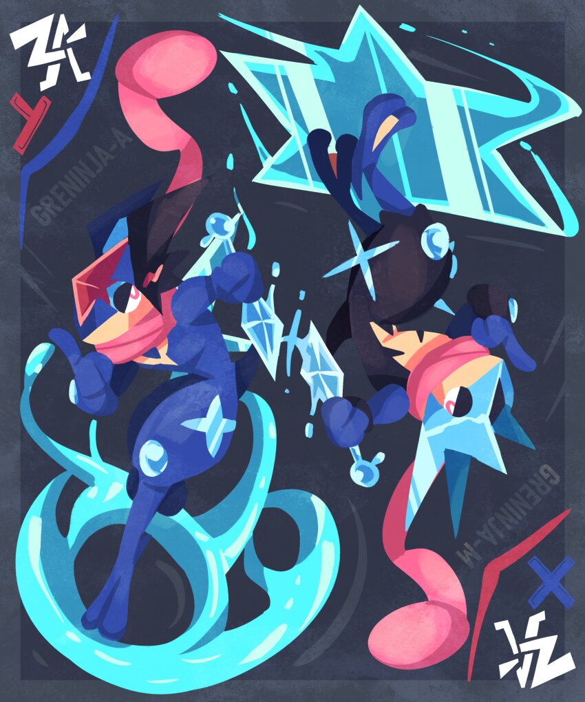 Gen 6 Pokemon (Ash-Greninja) Rule 34 Image