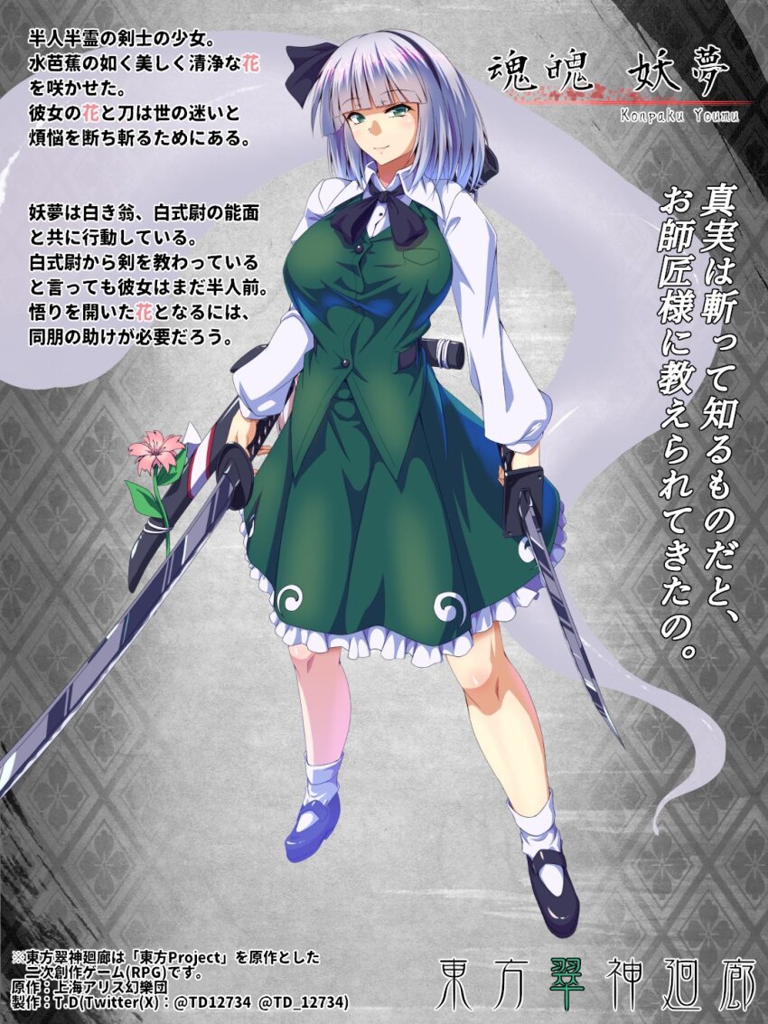 Konpaku Youmu (Touhou) Rule 34 Image