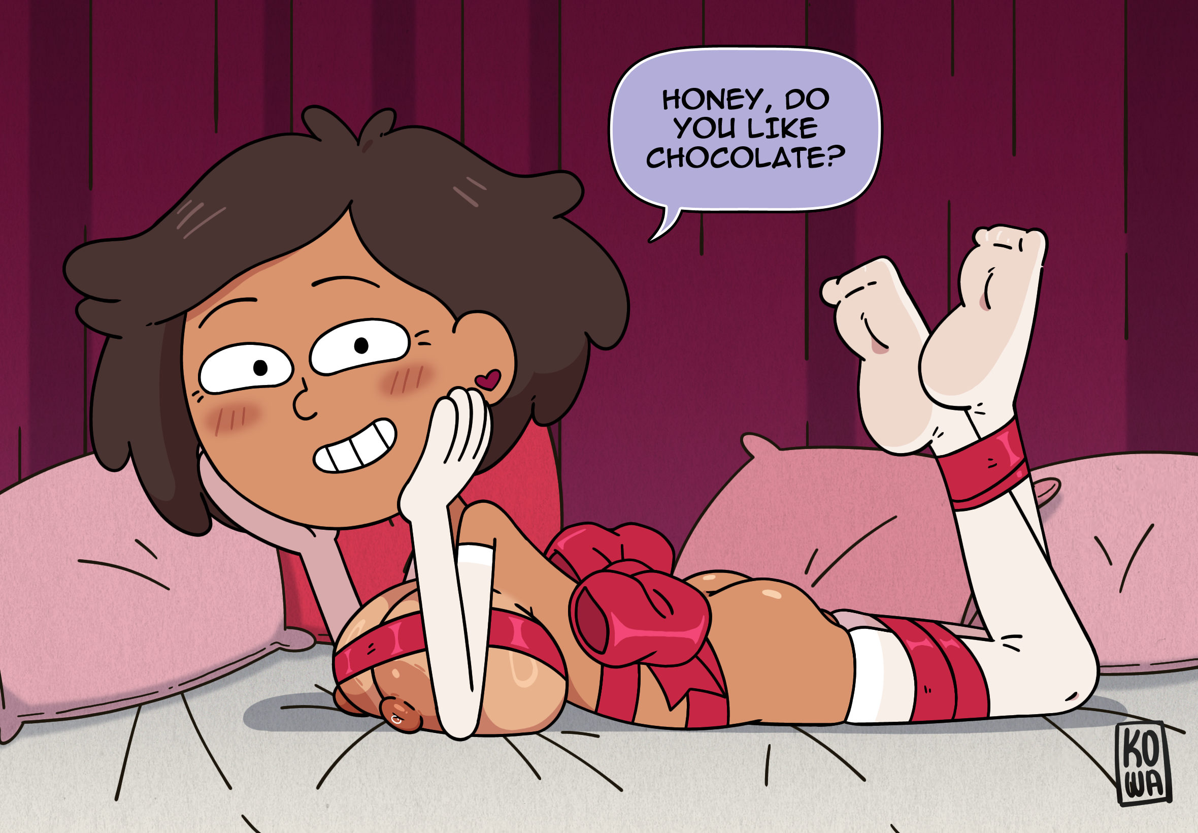 Mrs. Boonchuy (Amphibia) Rule 34 Image