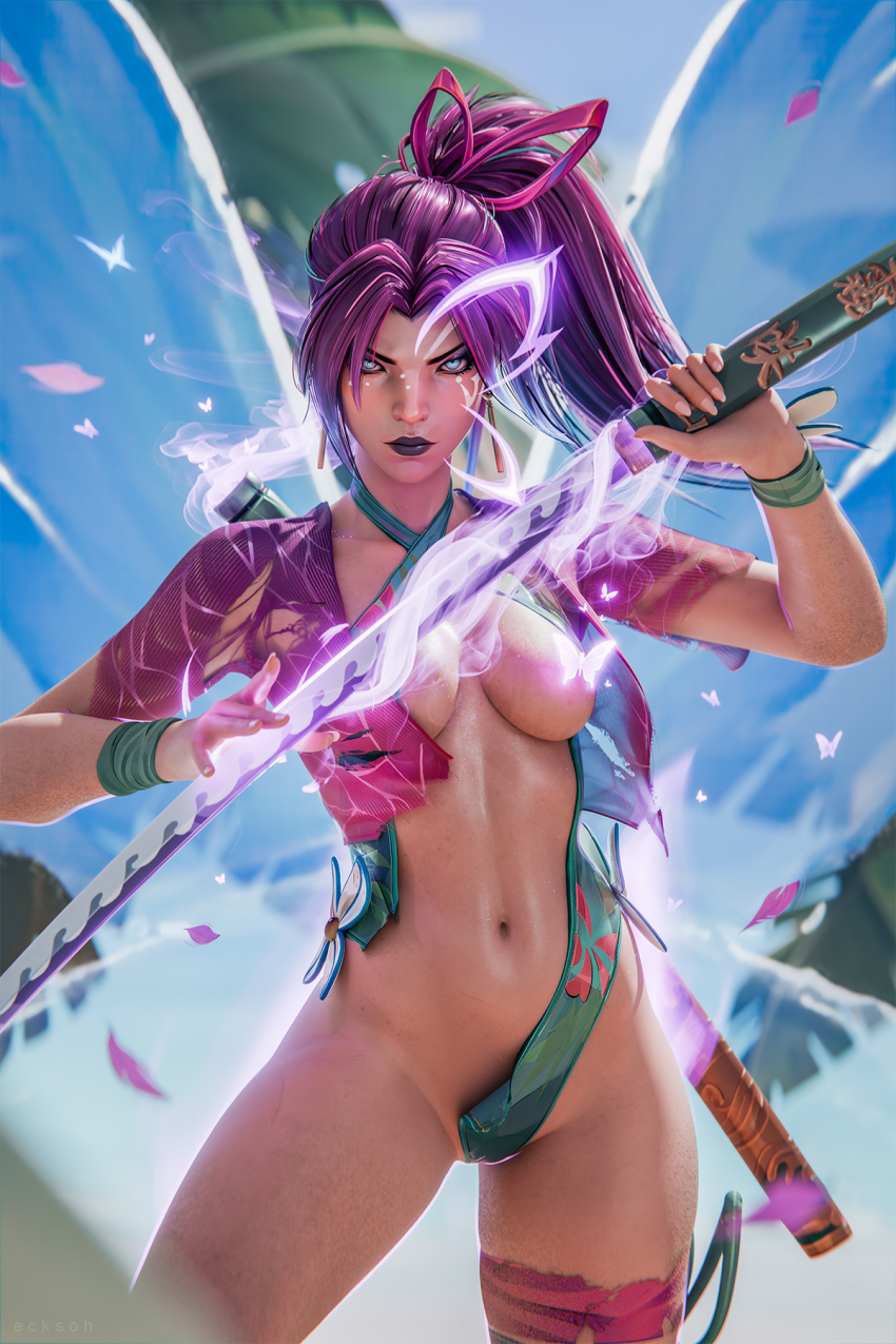 Psylocke (Marvel) Rule 34 Image