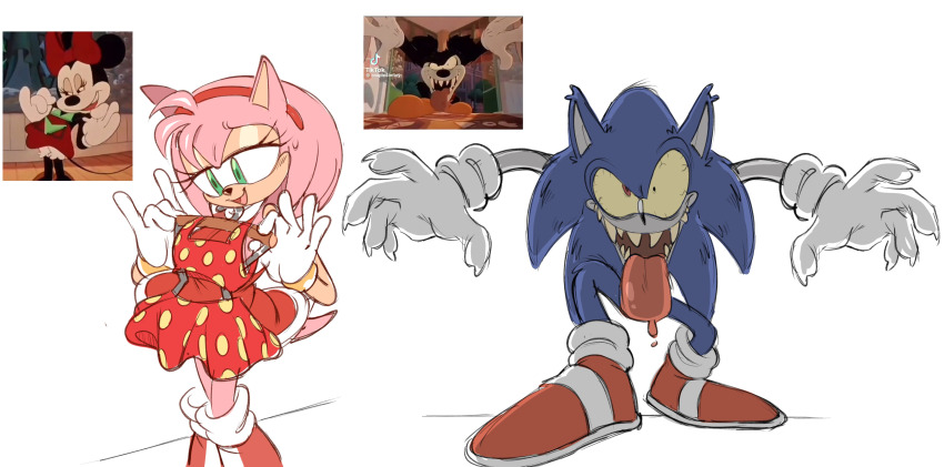 Amy Rose (Disney) Rule 34 Image