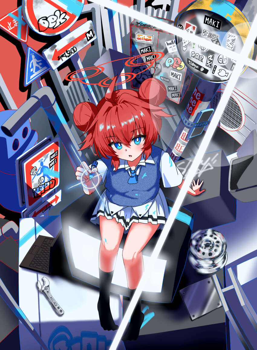Maki (Blue Archive) Rule 34 Image