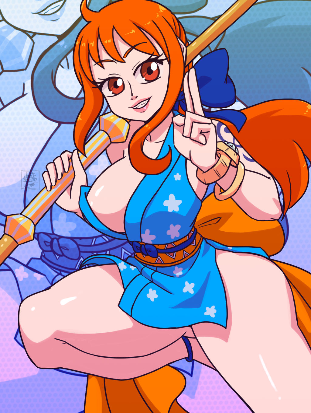 Nami (One Piece) Rule 34 Image